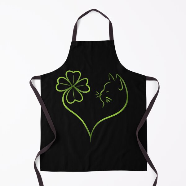 Item preview, St Patrick's clover cat designed and sold by smokylemon.
