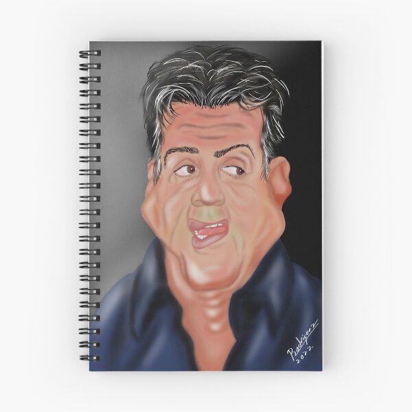 Item preview, Sylvester Stallone digital caricature designed and sold by RodCaricatures.
