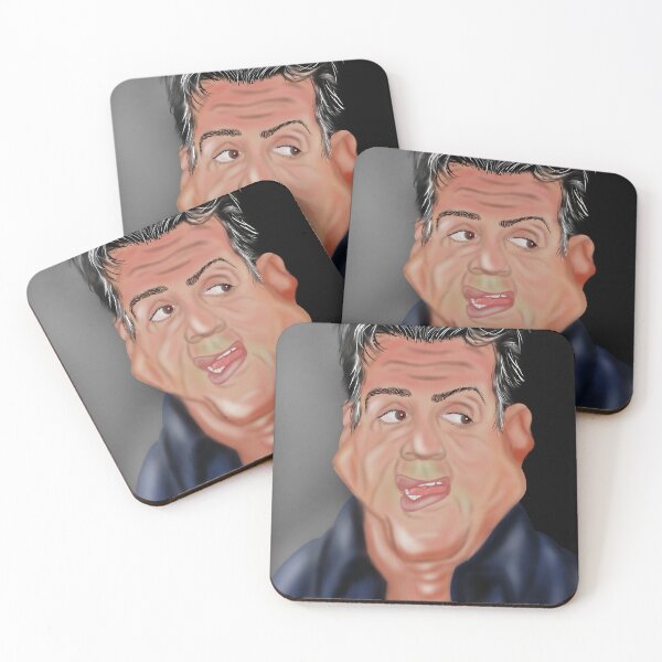 Item preview, Sylvester Stallone digital caricature designed and sold by RodCaricatures.