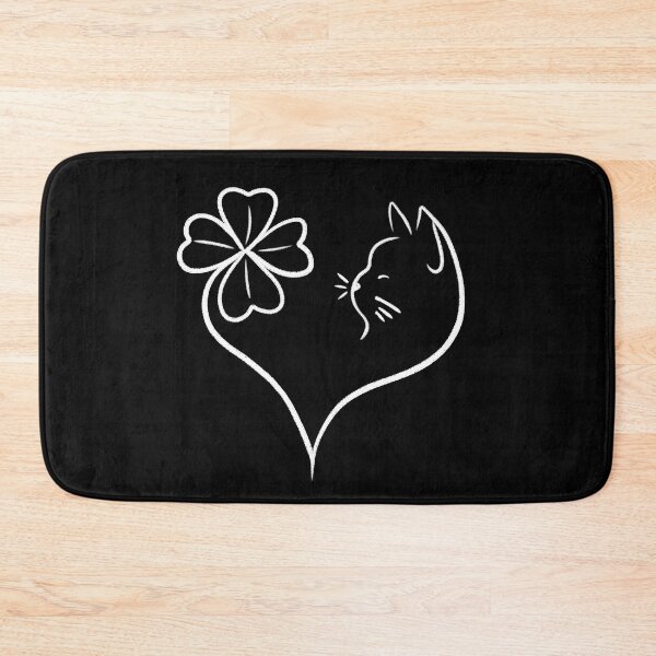 Item preview, St Patrick's clover cat designed and sold by smokylemon.