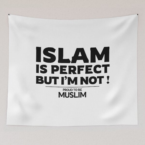 Item preview, islam is perfect islamic art quotes designed and sold by EfenDesign.