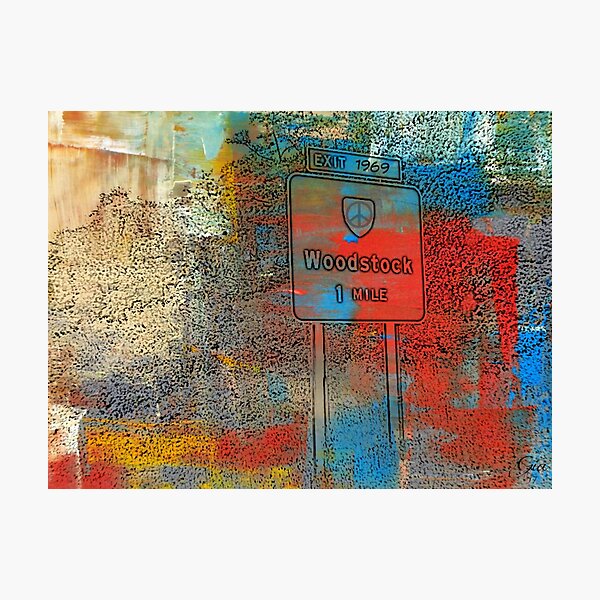 Item preview, "Woodstock 1969" designed and sold by Gail Jones.
