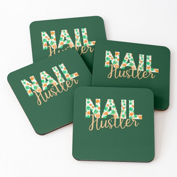 Item preview, Patrick's Day Nail Hustler Nail Tech Techniques Nail Boss Nail Polish Artists Beauticians Salon design for womens designed and sold by Dr.YesOrNo.