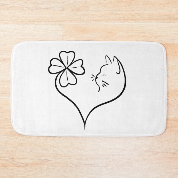 Item preview, St Patrick's clover cat designed and sold by smokylemon.