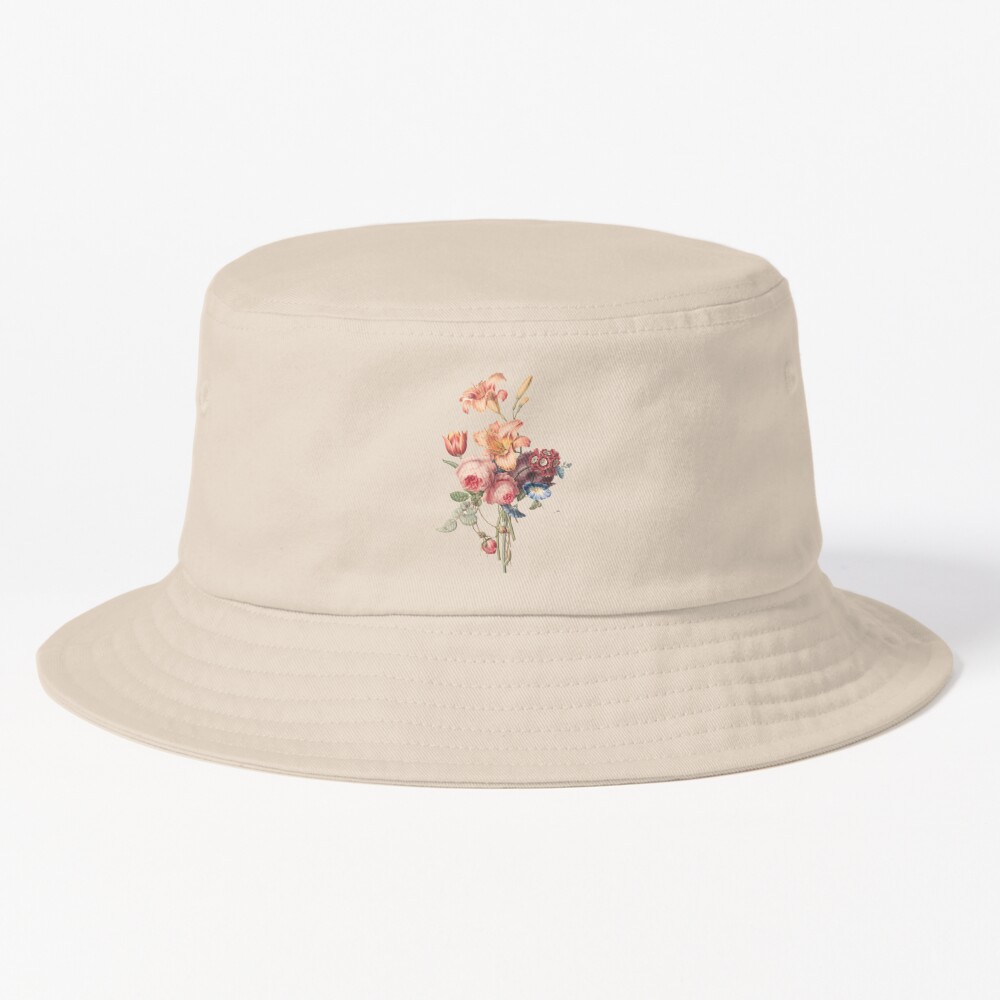 Vintage floral- bucket hat – merrythebrand