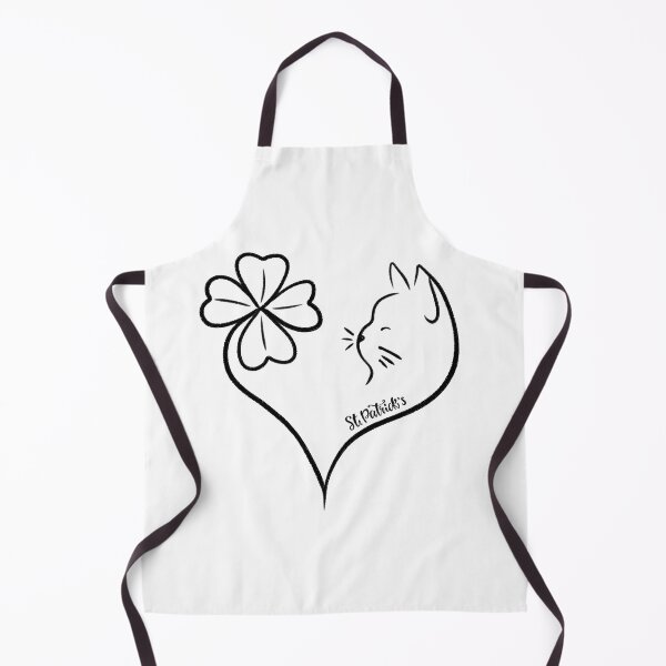 Item preview, St Patrick's clover cat designed and sold by smokylemon.