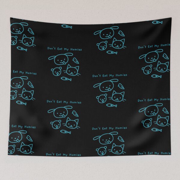 Item preview, Don't Eat My Homies Sassy Vegan designed and sold by jrobdesignz.