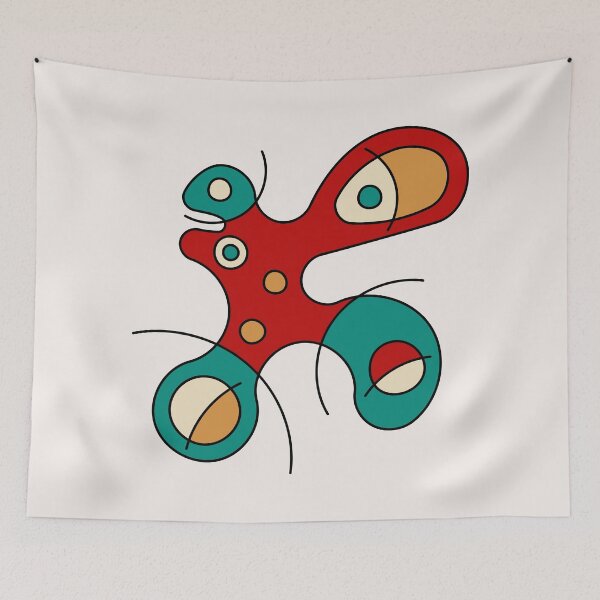 Item preview, Surreal Amoeba #1 (Miro Inspired) designed and sold by Texterns.