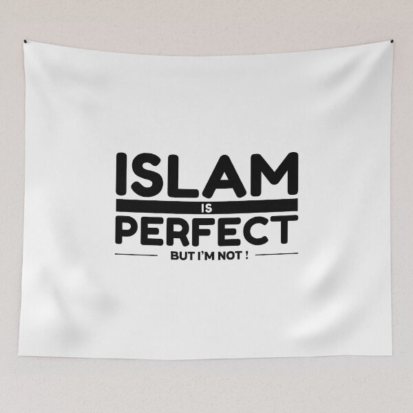 Item preview, islam is perfect islamic art quotes 2 designed and sold by EfenDesign.
