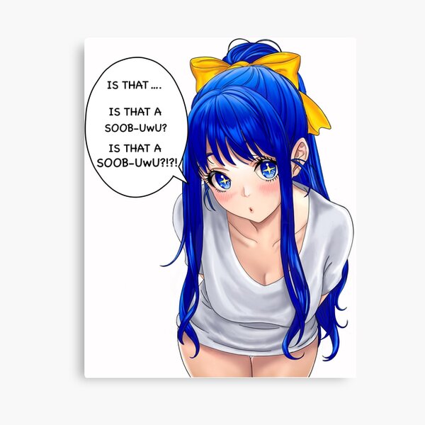 Kawaii OwO Face UwU Meme Anime Aesthetic Otaku Canvas Print / Canvas Art by  ShirTom - Pixels Canvas Prints