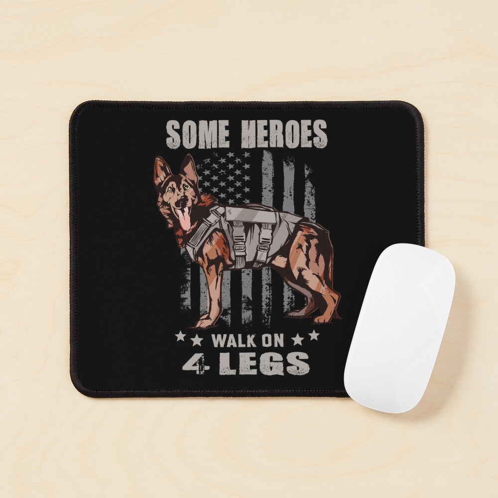Some Heroes Walk on 4 Legs Service Dog Morale Patch