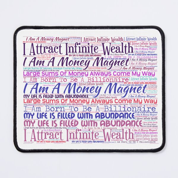 Item preview, Law of Attraction Billionaire Affirmations designed and sold by frankie5368.