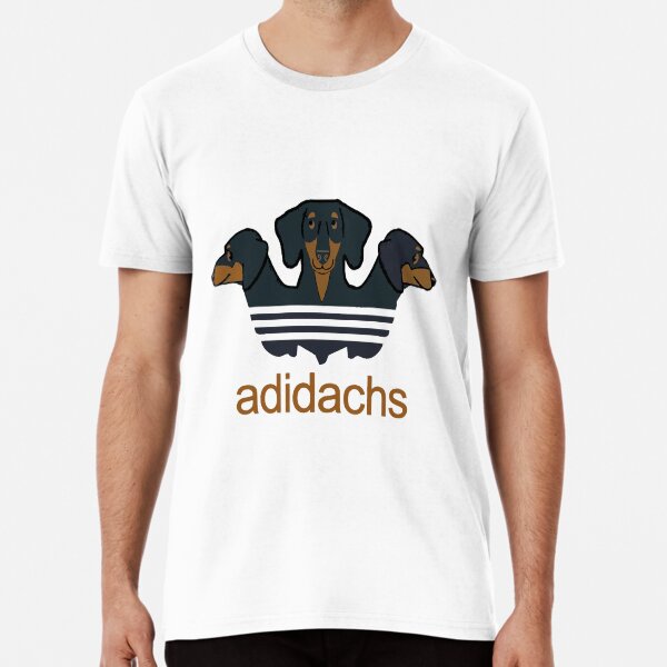 Adidas dachshund 2025 t shirt
