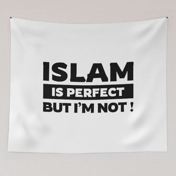 Item preview, islam is perfect islamic art quotes 4 designed and sold by EfenDesign.
