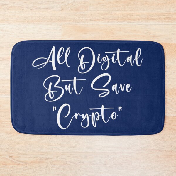 Item preview, all digital but Save _quot_crypto_quot_   designed and sold by FunnyAndLoves.