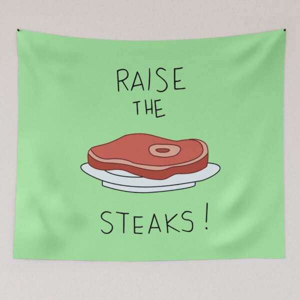 Item preview, Raise the steaks  Regular Show54 designed and sold by Stardust1999.