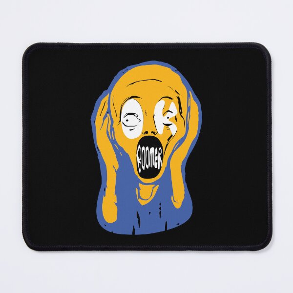 Item preview, The Boomer Scream Ok Boomer  Gothic Art Noveau designed and sold by pelagio.