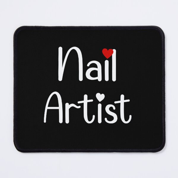Item preview, Nail Artist Nails Artists Aprons Text Nail Salon Gifts Idea For Womens designed and sold by Dr.YesOrNo.