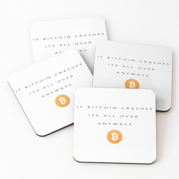 Item preview, Bitcoin Crashes   designed and sold by FunnyAndLoves.