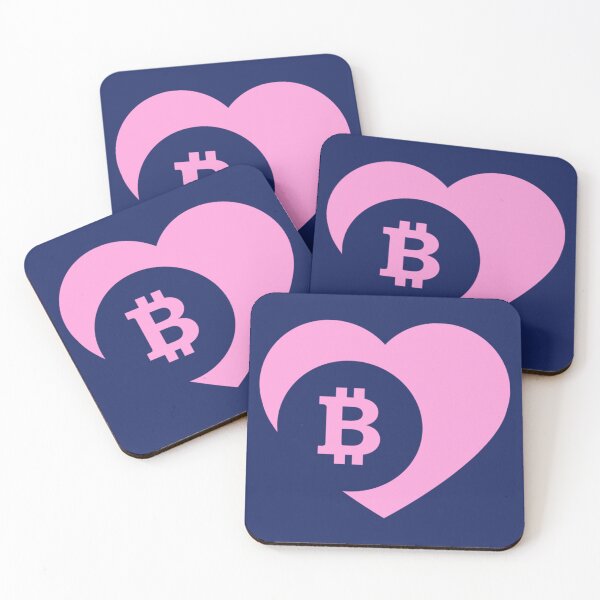 Item preview, Bitcoin is my valentine heart - about metaverse - crypto crash - web 3.0 - wrapped bitcoin  designed and sold by FunnyAndLoves.
