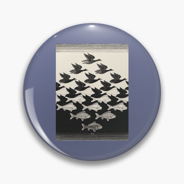 Item preview, Sky and Water I  Maurits Cornelis Escher92 designed and sold by Stardust1999.