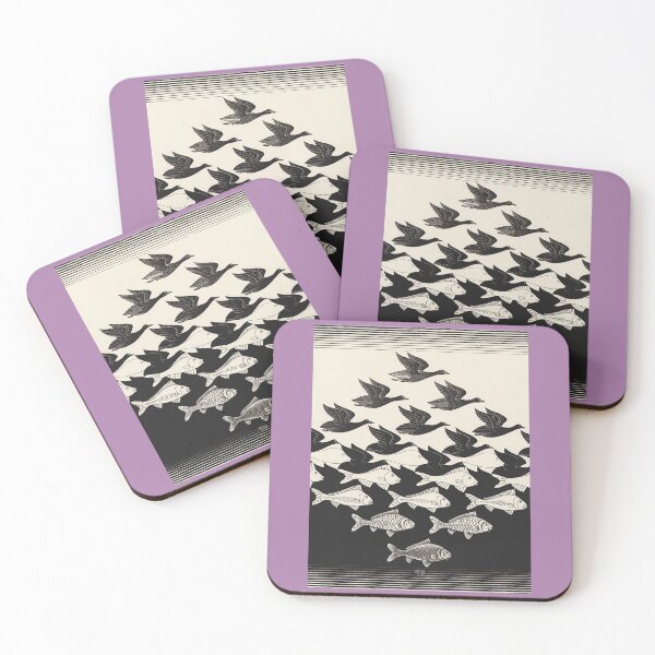 Item preview, Sky and Water I  Maurits Cornelis Escher92 designed and sold by Stardust1999.