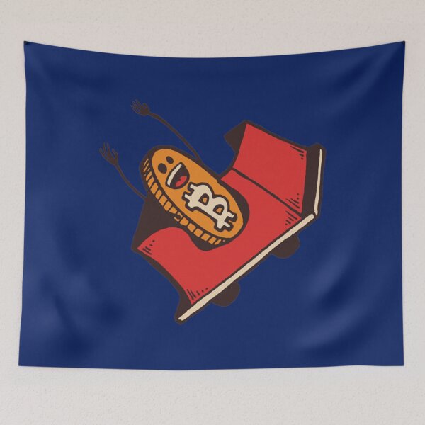 Item preview, Bitcoin Roller Coaster   designed and sold by FunnyAndLoves.