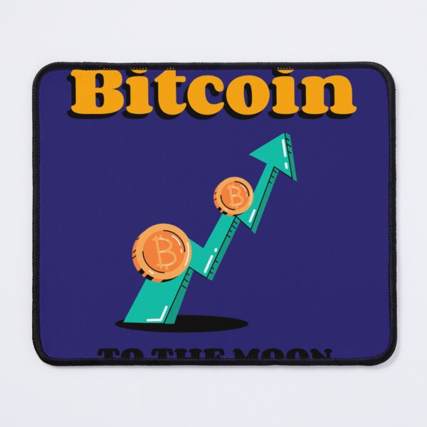 Item preview, Bitcoin to the Moon    designed and sold by FunnyAndLoves.