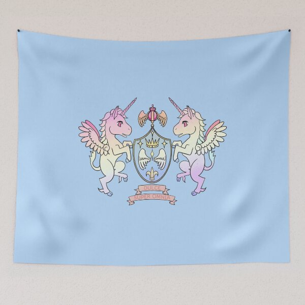 Item preview, Kawaii Pastel Heraldic Alicorns designed and sold by sewohayami.