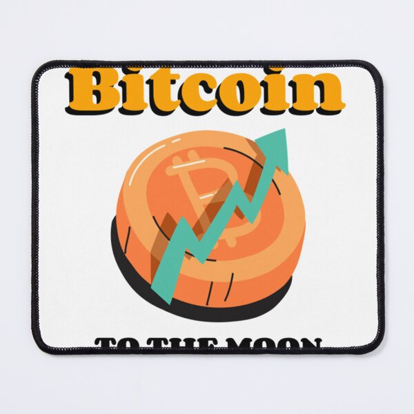 Item preview, Bitcoin to the Moon   designed and sold by FunnyAndLoves.