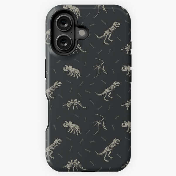 Vista previa del artículo con la obra «Huesos de dinosaurio - Carbón original», diseñado y vendido por Tiff-Designs.