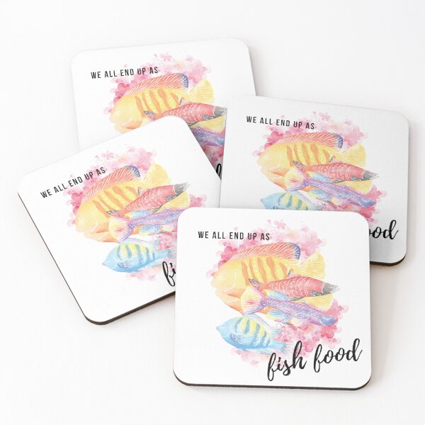 Item preview, We all end up as fish food designed and sold by Idnar667.