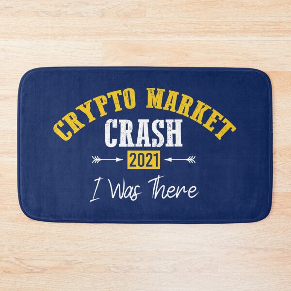 Item preview, Crypto Market Crash 2021 I Was There - Funny Cryptocurrency Crash   designed and sold by FunnyAndLoves.