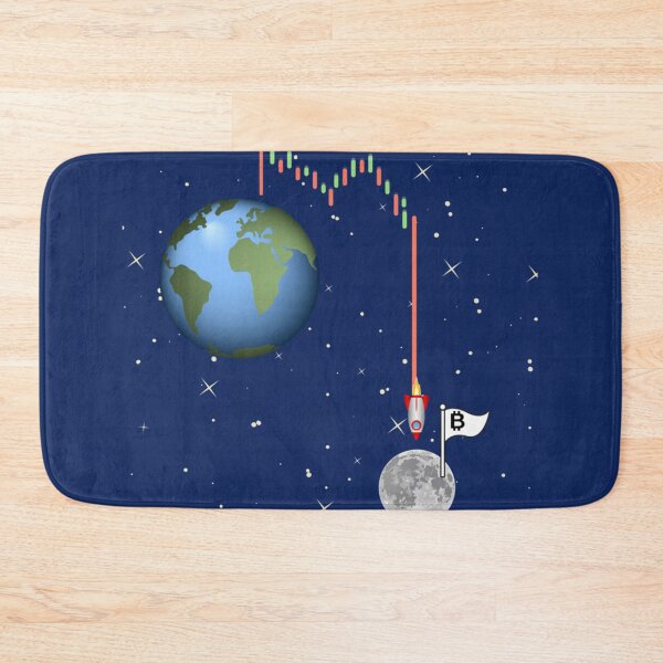 Item preview, Cryptocurrency crash, Funny To the moon   designed and sold by FunnyAndLoves.