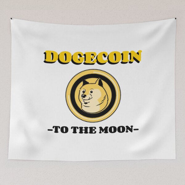 Item preview, Dogecoin to the Moon     designed and sold by FunnyAndLoves.