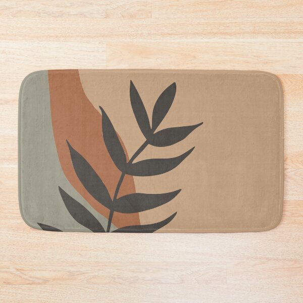Item preview, Modern Art Leaves Collection Sage, Rust, Beige designed and sold by StudioPosies.