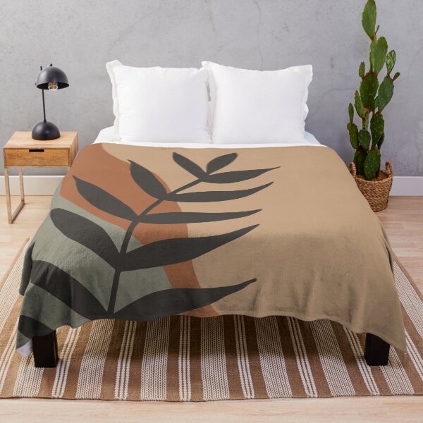 Item preview, Modern Art Leaves Collection Sage, Rust, Beige designed and sold by StudioPosies.