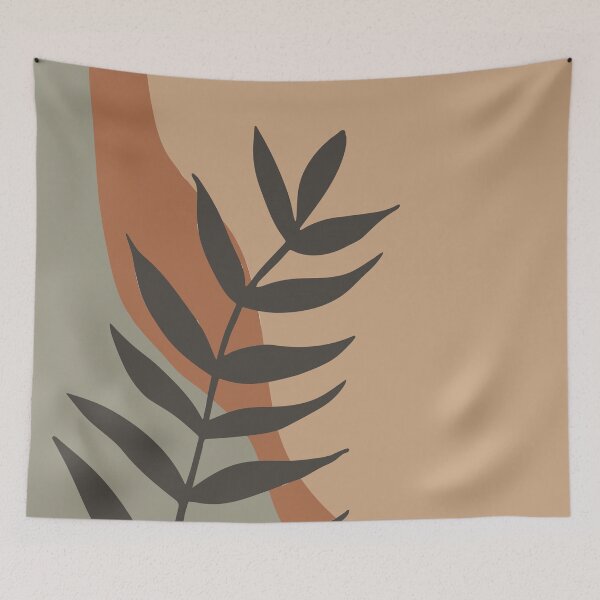 Item preview, Modern Art Leaves Collection Sage, Rust, Beige designed and sold by StudioPosies.