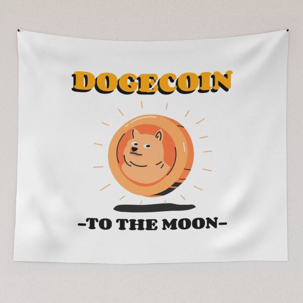 Item preview, Dogecoin to the Moon    designed and sold by FunnyAndLoves.