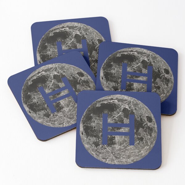 Item preview, Hedera Hashgraph Moon   designed and sold by FunnyAndLoves.