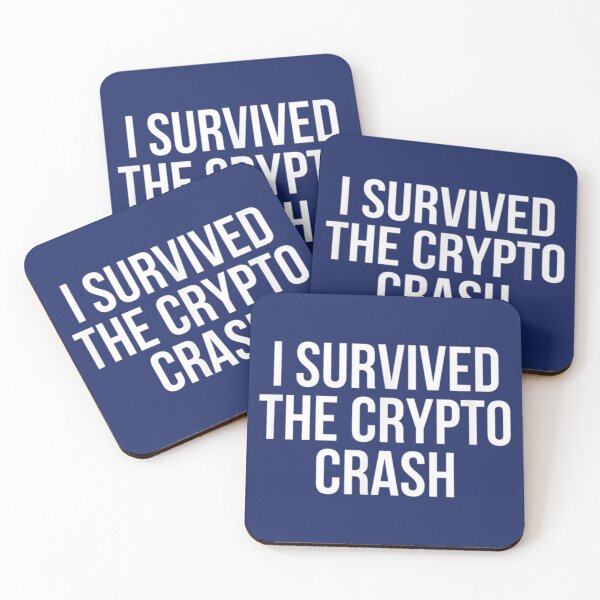 Item preview, I Survived The Crypto Crash Funny Crypto    designed and sold by FunnyAndLoves.