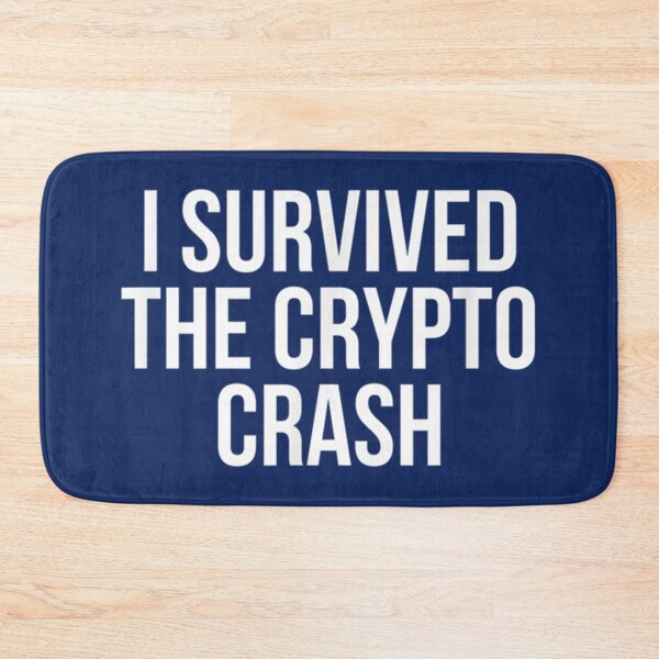 Item preview, I Survived The Crypto Crash Funny Crypto    designed and sold by FunnyAndLoves.