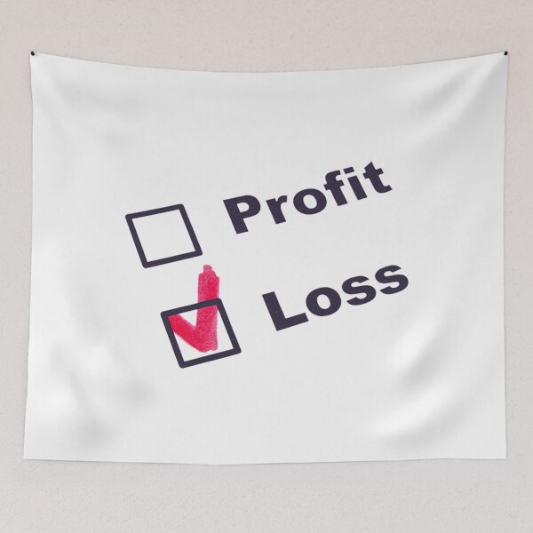 Item preview, Profit and Loss   designed and sold by FunnyAndLoves.
