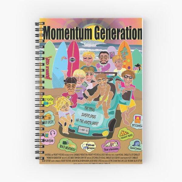 Item preview, momentum gen surfing movie poster redesign  designed and sold by sibleystudios.