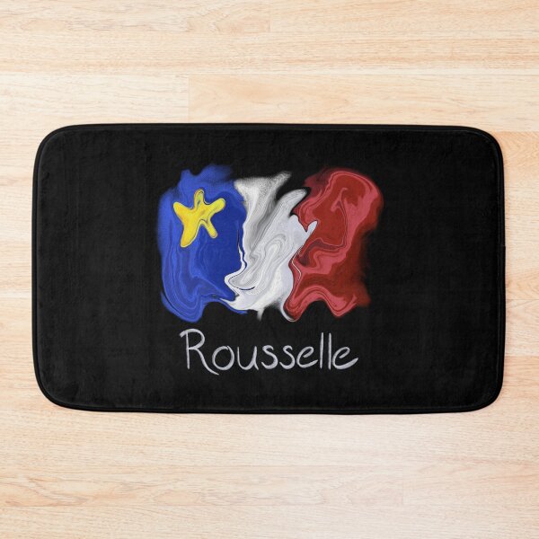 Item preview, Acadian Flag pastel liquid Rousselle  - Drapeau acadien liquide pastel Rousselle designed and sold by ColoursOfFrance.