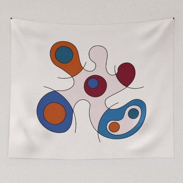 Item preview, Surreal Amoeba #3 (Miro Inspired) designed and sold by Texterns.