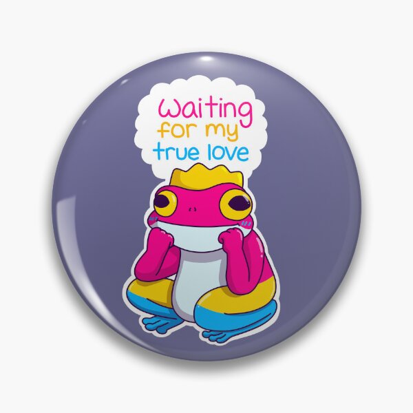 Item preview, Waiting for love frog (pan) designed and sold by Mac-and-noodles.