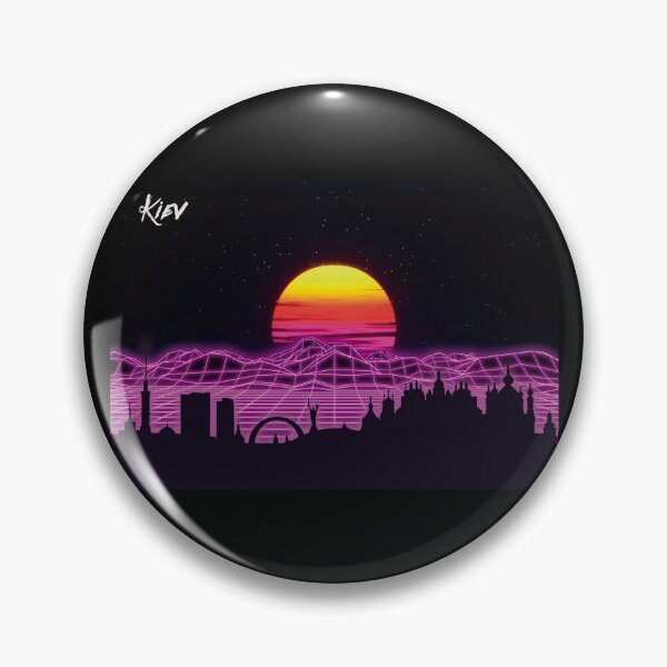 Item preview, Kiev Skyline Neon Nights designed and sold by DFerraz.
