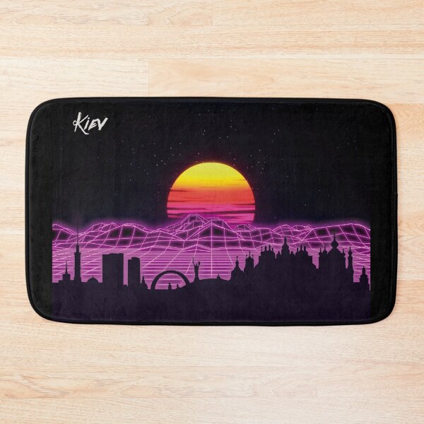 Item preview, Kiev Skyline Neon Nights designed and sold by DFerraz.