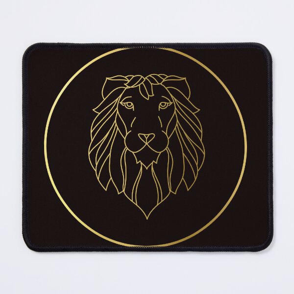 Item preview, Leo Zodiac Art Gold designed and sold by Felicity-K.